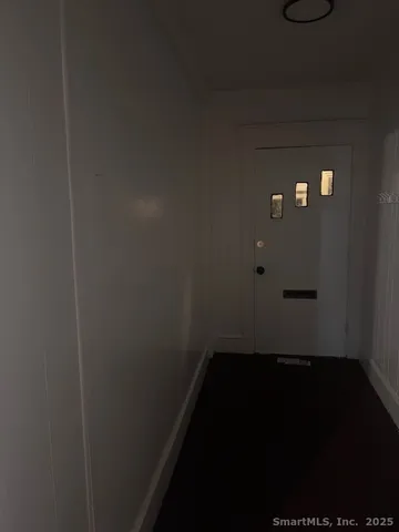 a view of a small space