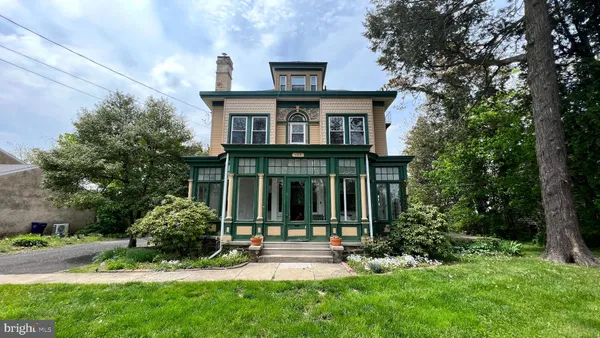 front view of house with a yard