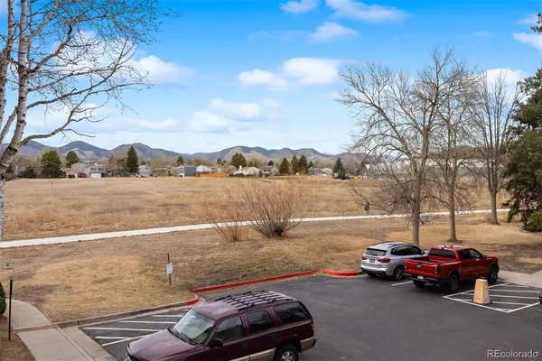a roof of houses with yard