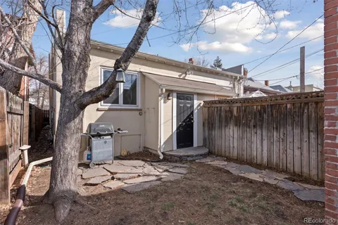 a view of a house with a patio