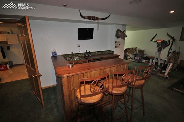 3415 Arena Road Colorado Springs, CO 80921 - Photo 25 of 36 Wet Bar in Basement Rec Room