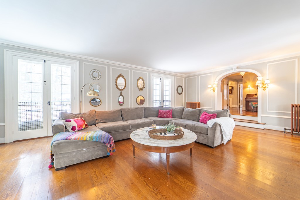 1237 Clover Street Brighton, NY 14610 - Photo 4 of 50 Two of the sets of French doors open to the covere