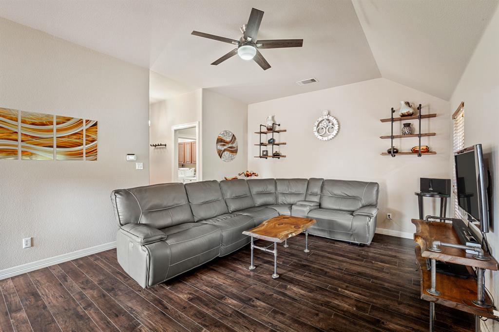 15508 Checotah Drive Austin, TX 78734 - Photo 3 of 23 a living room with furniture and wooden floor