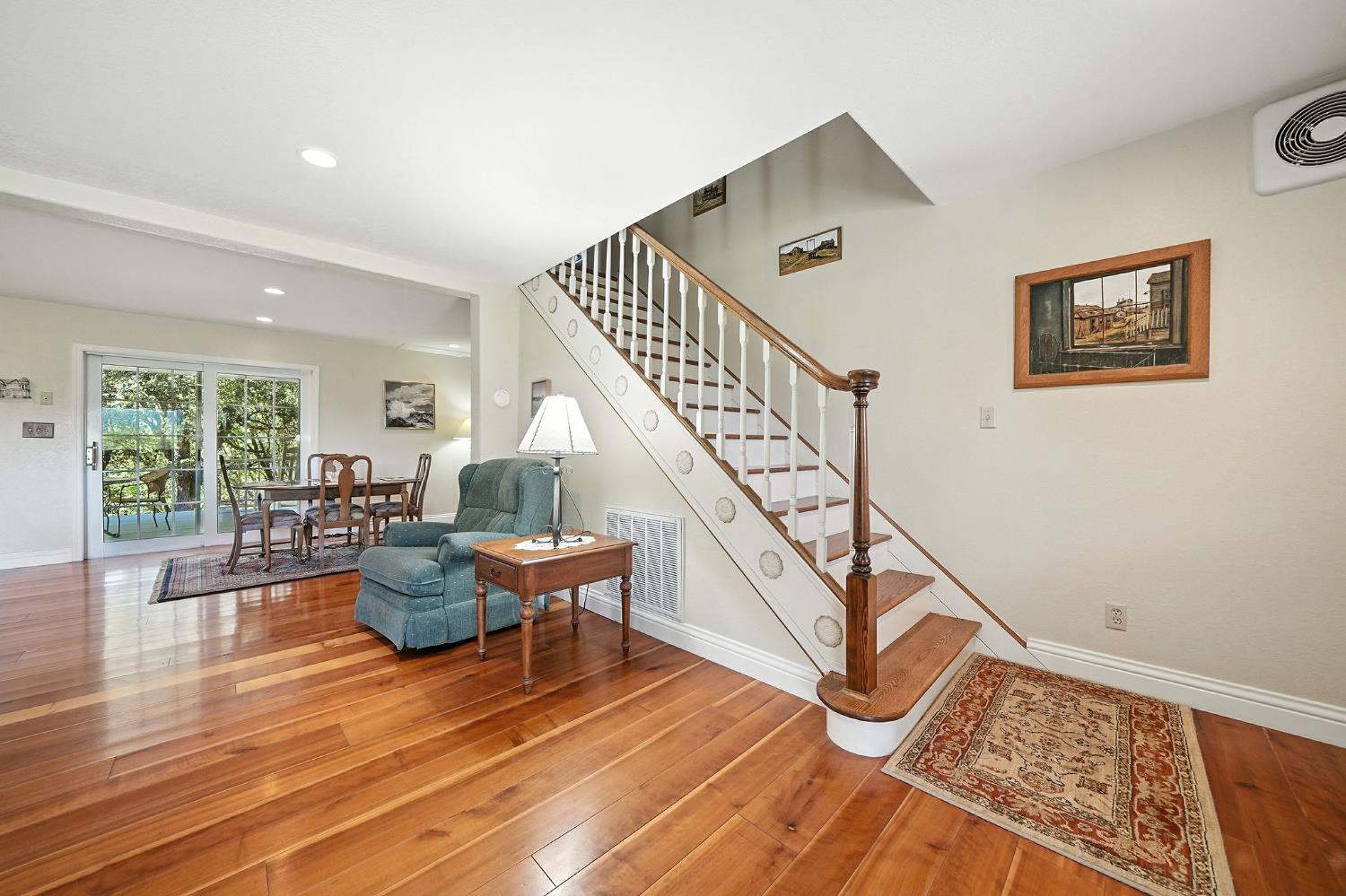 17050 Rams Horn Grade Road Volcano, CA 95689 - Photo 18 of 96 a view of a room with wooden floor and potted plant