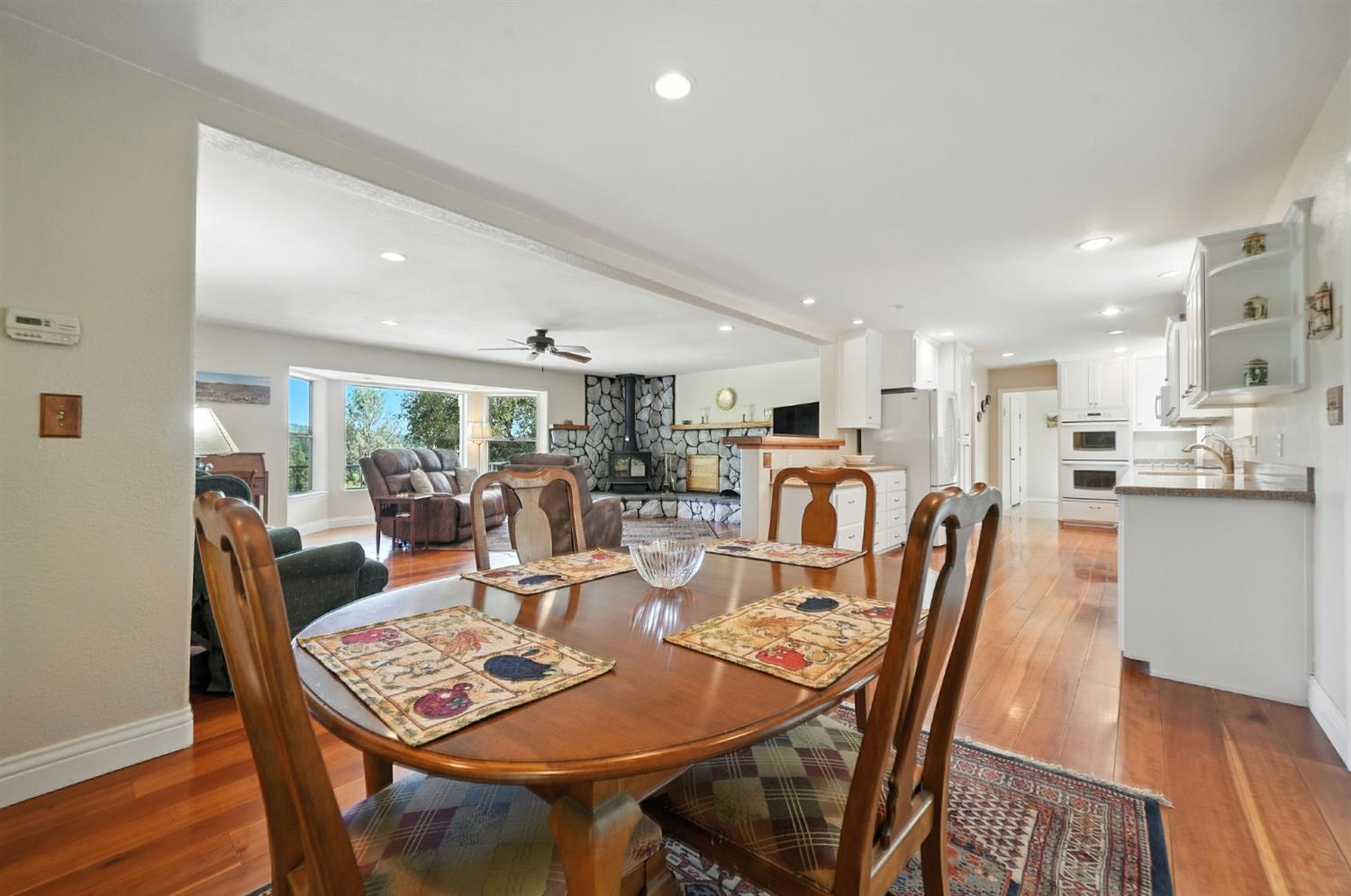 17050 Rams Horn Grade Road Volcano, CA 95689 - Photo 20 of 96 a view of a dining room with furniture