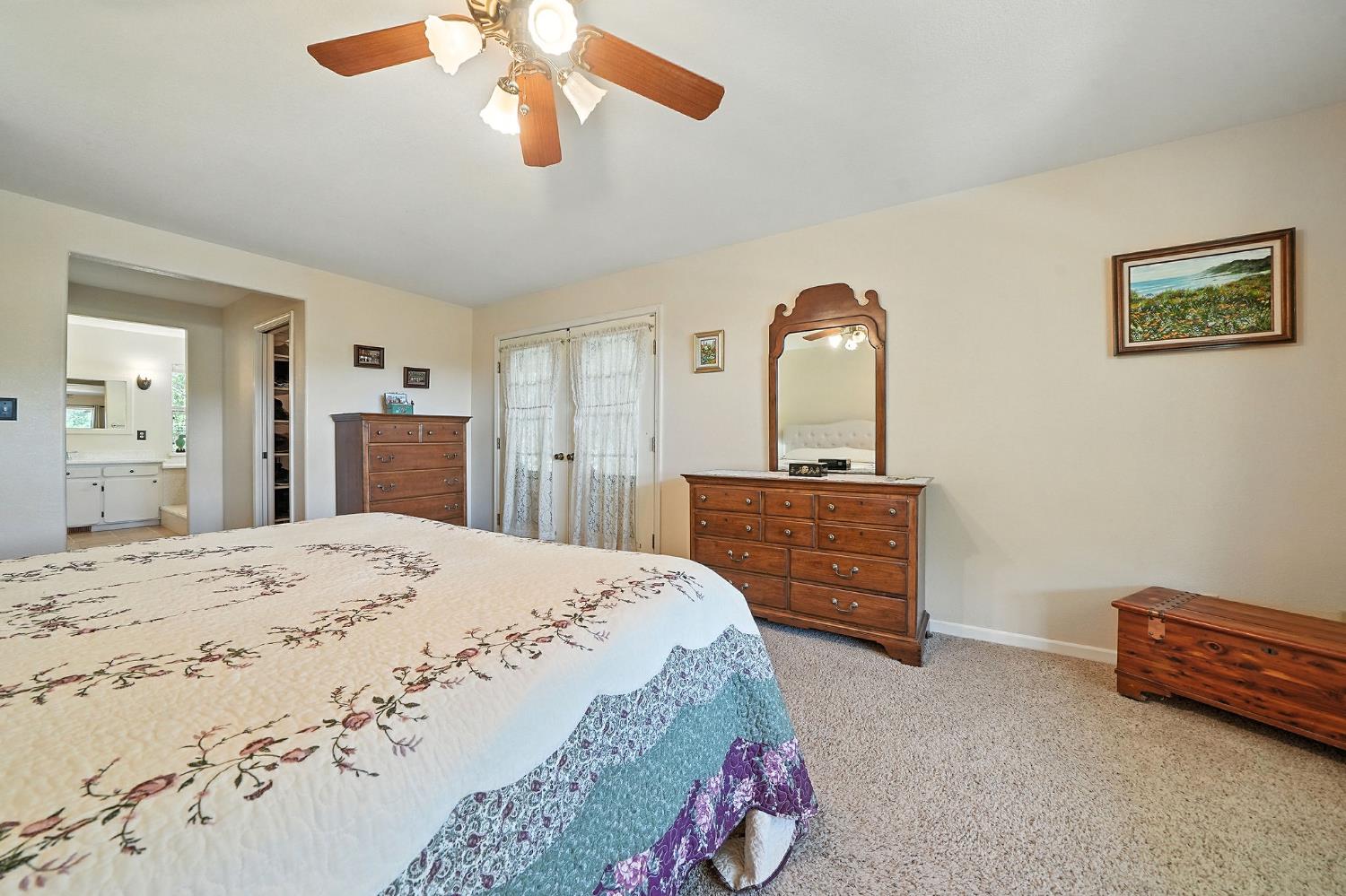 17050 Rams Horn Grade Road Volcano, CA 95689 - Photo 29 of 96 a bedroom with a bed and a dresser