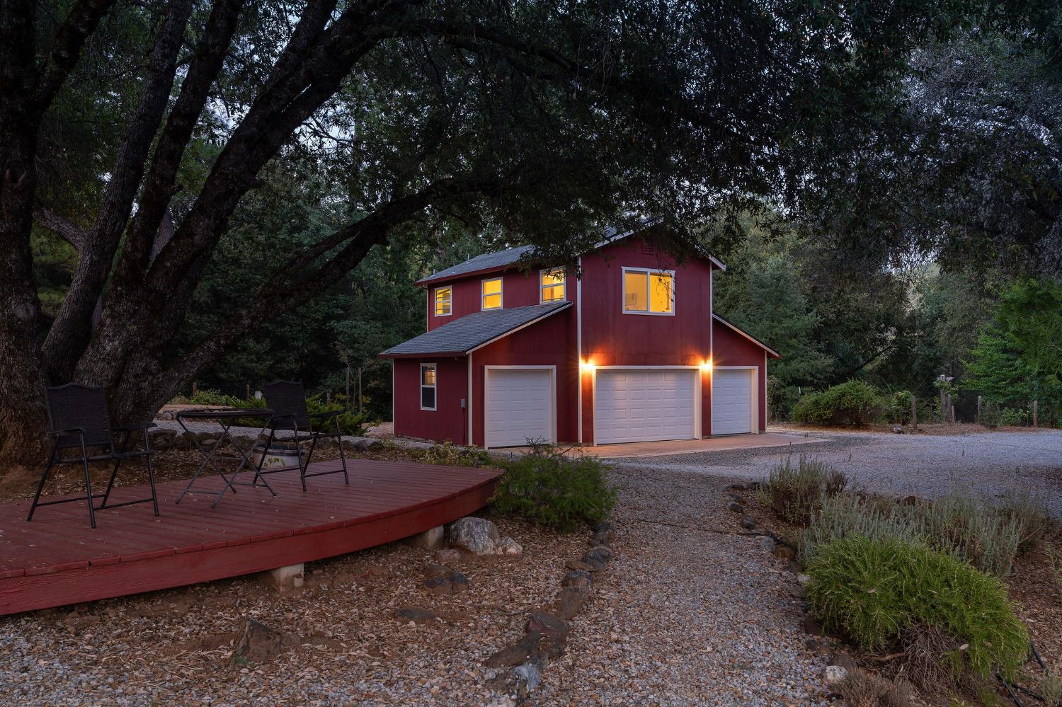 17050 Rams Horn Grade Road Volcano, CA 95689 - Photo 9 of 96 a front view of a house with a yard