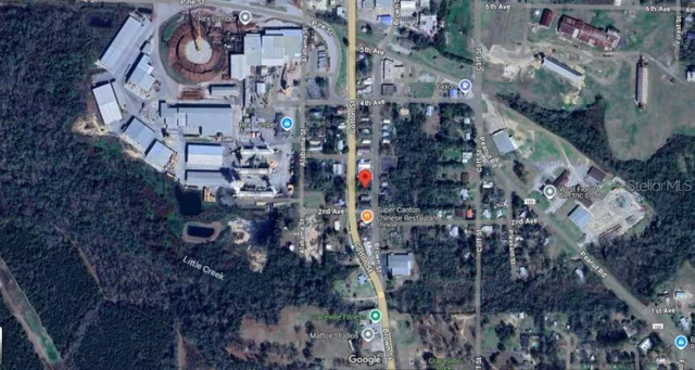 a view of building along with trees