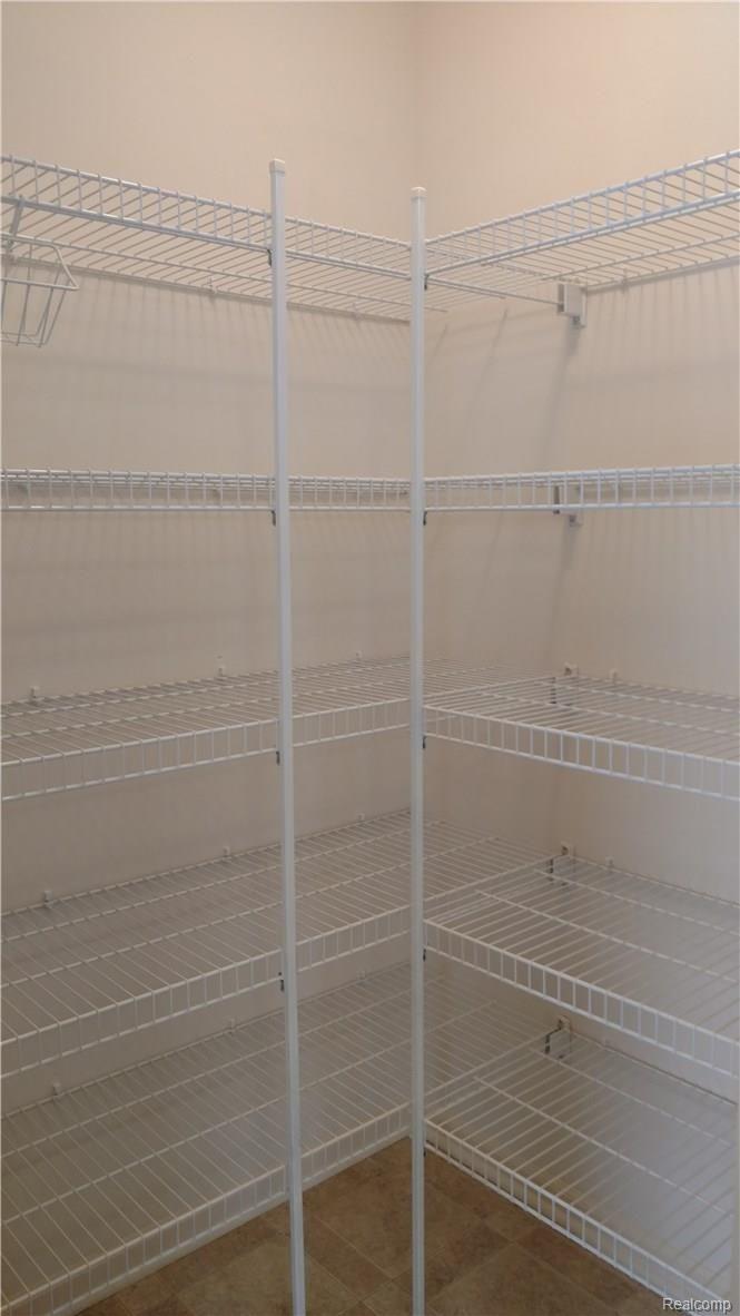 4313 Hampton Ridge Boulevard Howell, MI 48843 - Photo 20 of 26 Walk in Corner Pantry with Storage Shelves