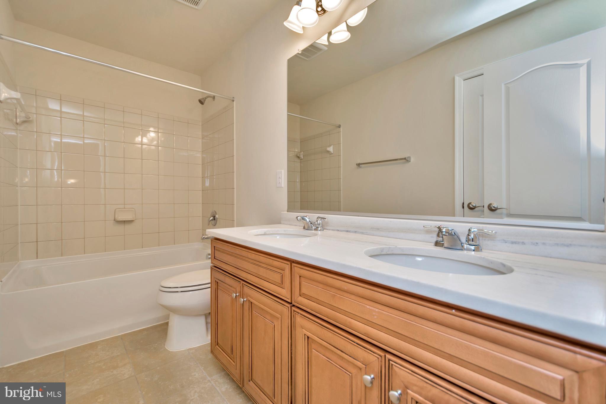 3 Tankard Road Stafford, VA 22554 - Photo 24 of 30 Upstairs hall bathroom with dual sinks