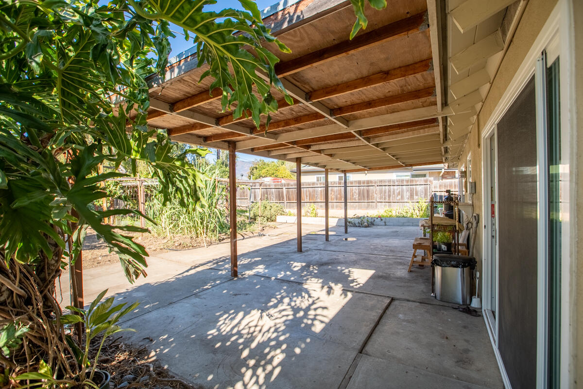 5730 Berkeley Road Goleta, CA 93117 - Photo 25 of 39 Covered Patio - 5730 Berkeley Rd