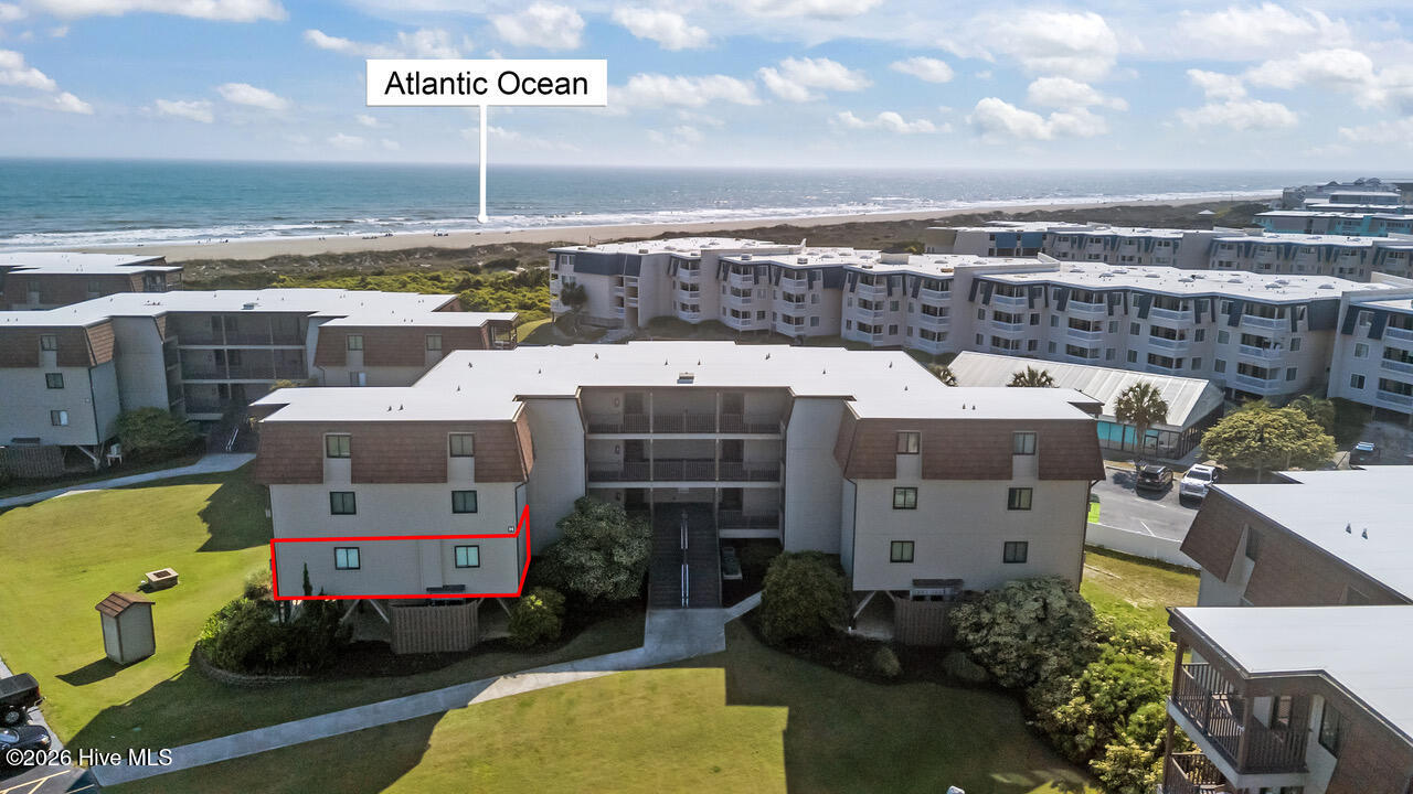 2008 East Fort Macon Road, Unit H1 Atlantic Beach, NC 28512 - Photo 36 of 36 3-print-Lot Lines - Mark Condo2_1