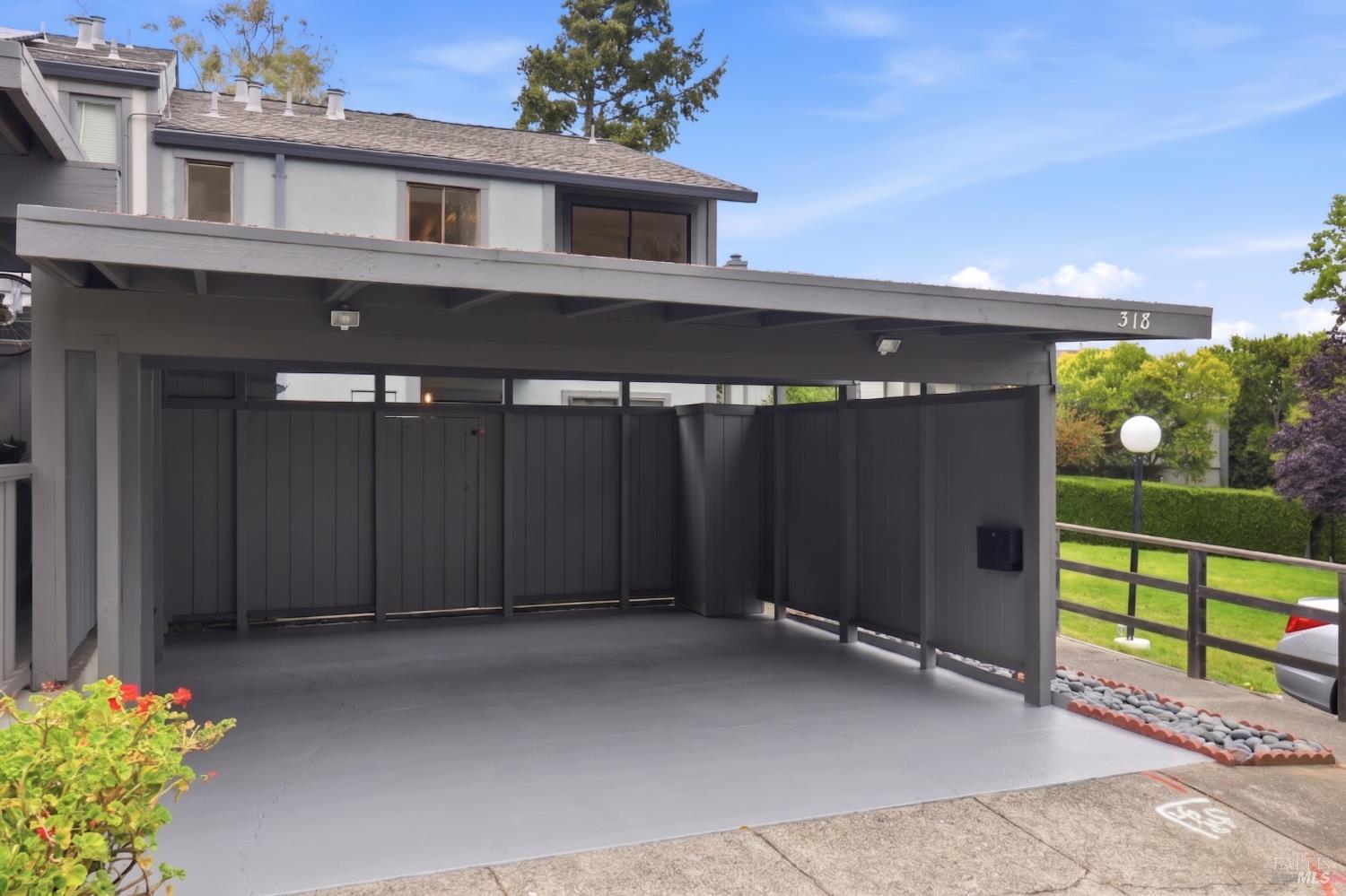 318 Sylvia Way San Rafael, CA 94903 - Photo 36 of 39 Expansive two-car carport with plenty of space...