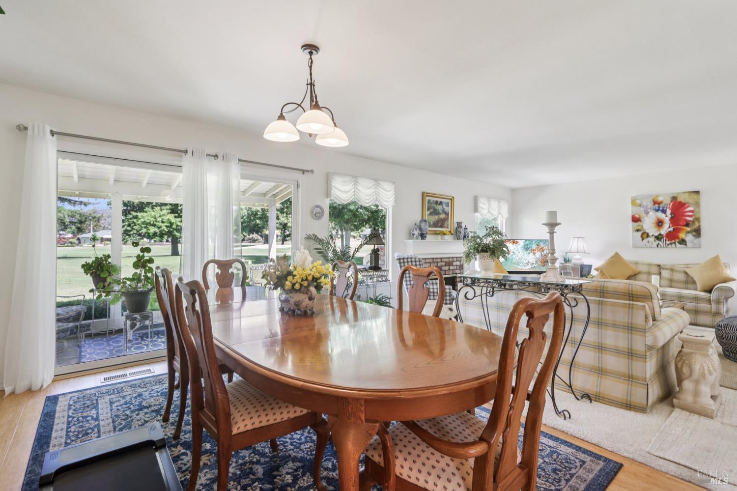 322 Mockingbird Circle Santa Rosa, CA 95409 - Photo 21 of 44 a view of a dining room with furniture window and outside view
