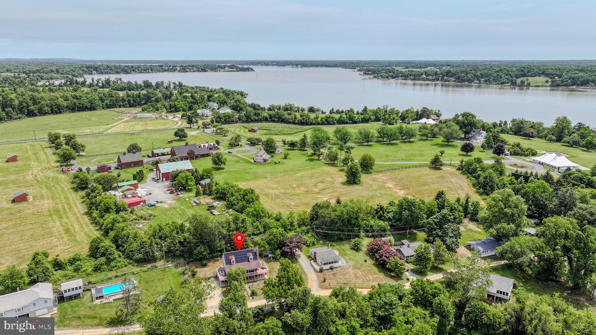 210 Elk View Road North East, MD 21901 - Photo 56 of 64 a view of a lake with a city