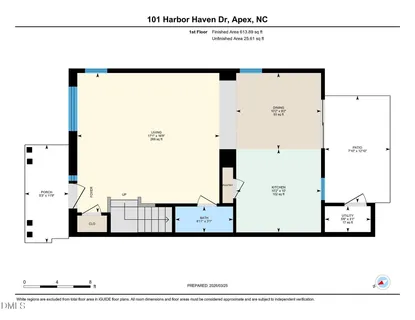 $345,000 | 101 Harbor Haven Drive, Apex, NC 27502