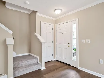 wooden floor in an empty room