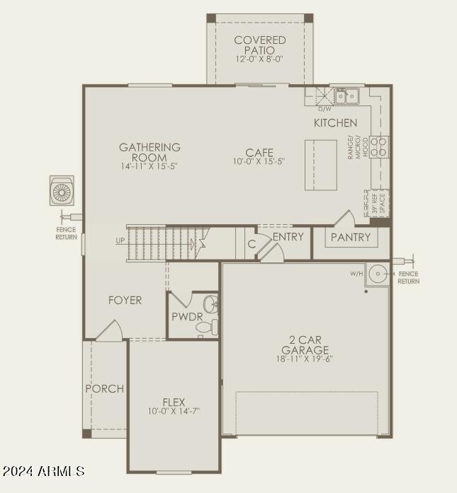 24373 West Ripple Road Buckeye, AZ 85326 - Photo 26 of 27 Floor Plan - 1st Story