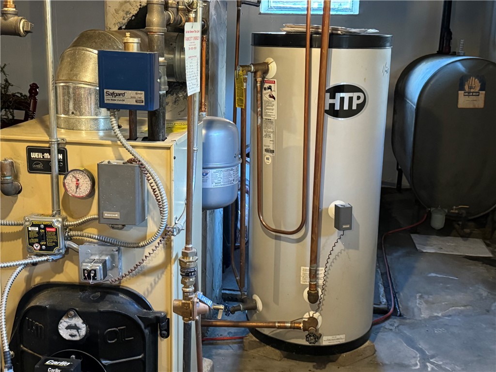 122 Greenville Road North Smithfield, RI 02896 - Photo 19 of 20 Weil-McLain heating system and indirect water heater.