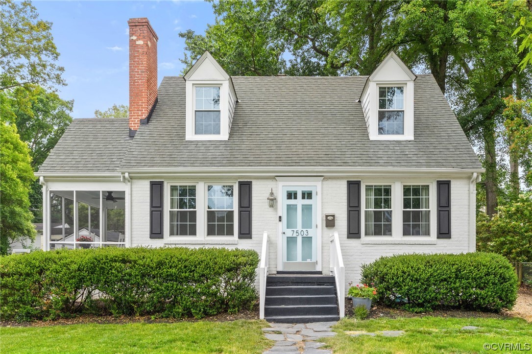 7503 Glebe Road Henrico, VA 23229 - Photo 1 of 25 a house view with a garden space