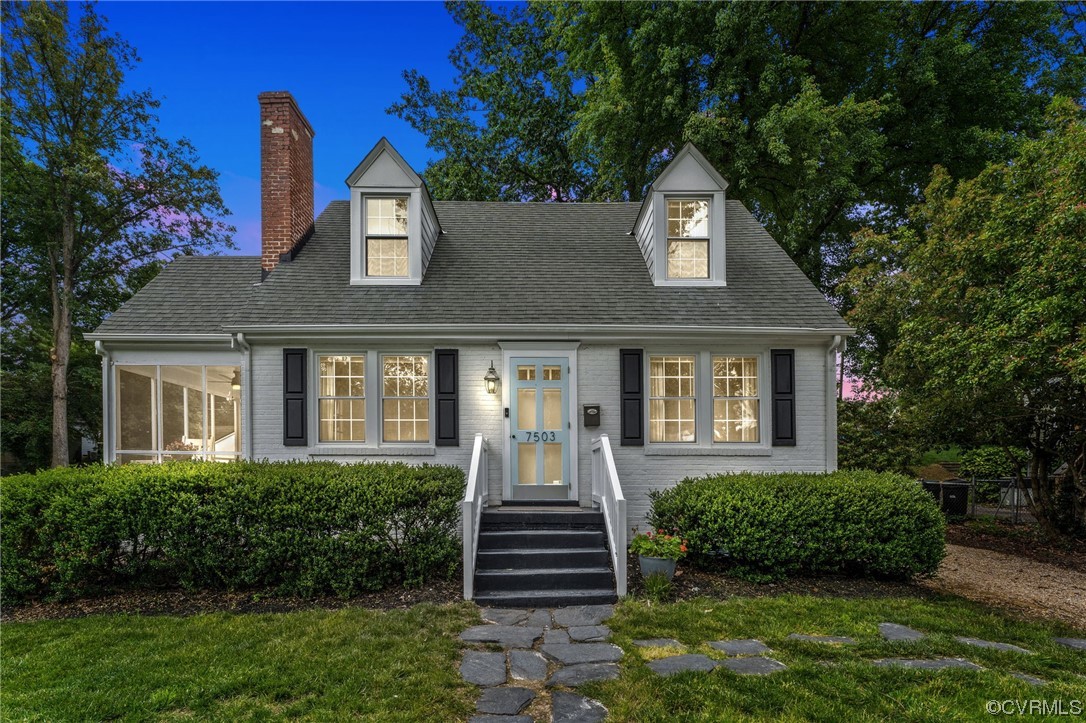 7503 Glebe Road Henrico, VA 23229 - Photo 24 of 25 a front view of a house with a yard