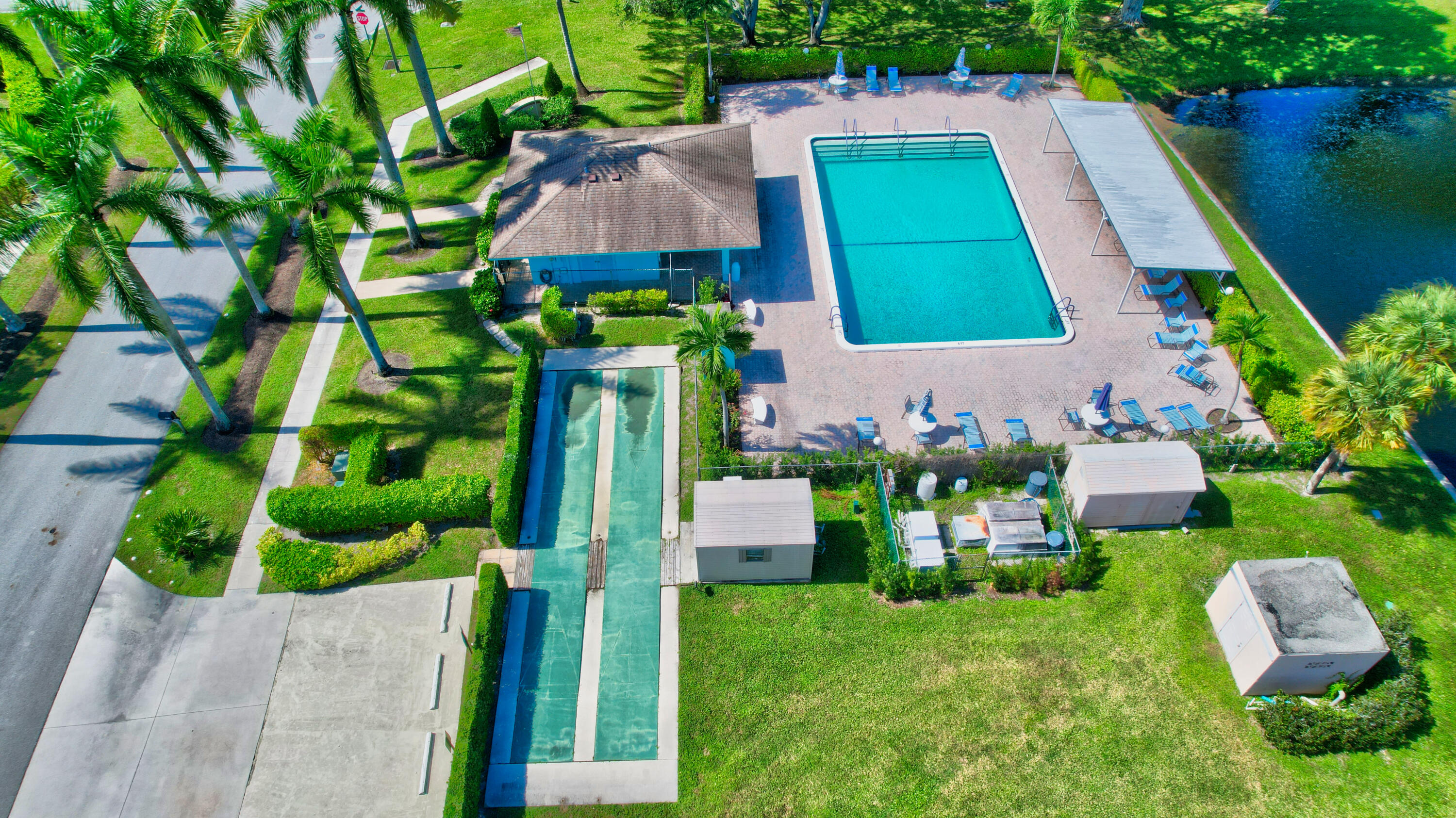 14520 Lucy Drive Delray Beach, FL 33484 - Photo 37 of 63 an aerial view of a house