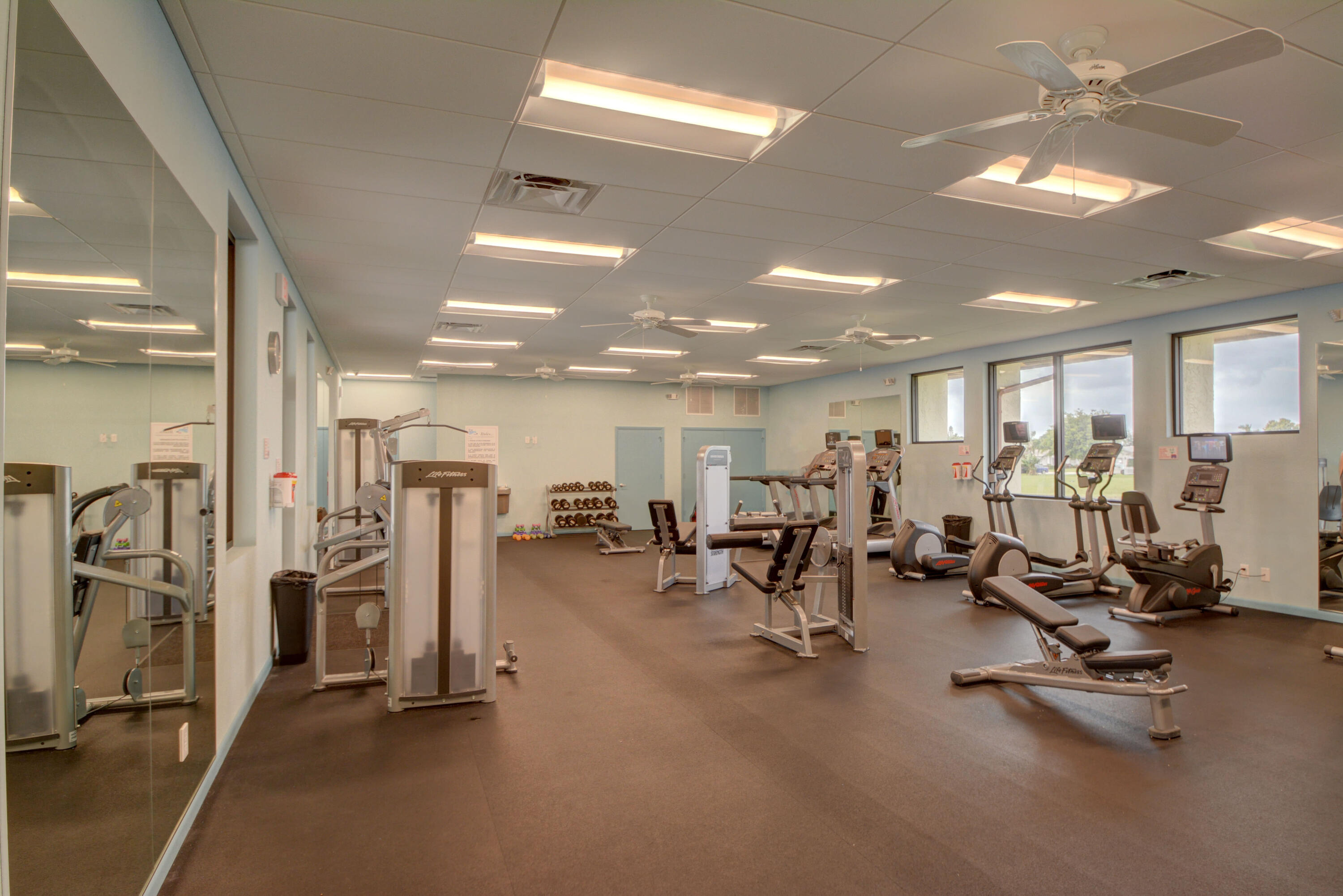 14520 Lucy Drive Delray Beach, FL 33484 - Photo 52 of 63 a view of a room with gym equipment