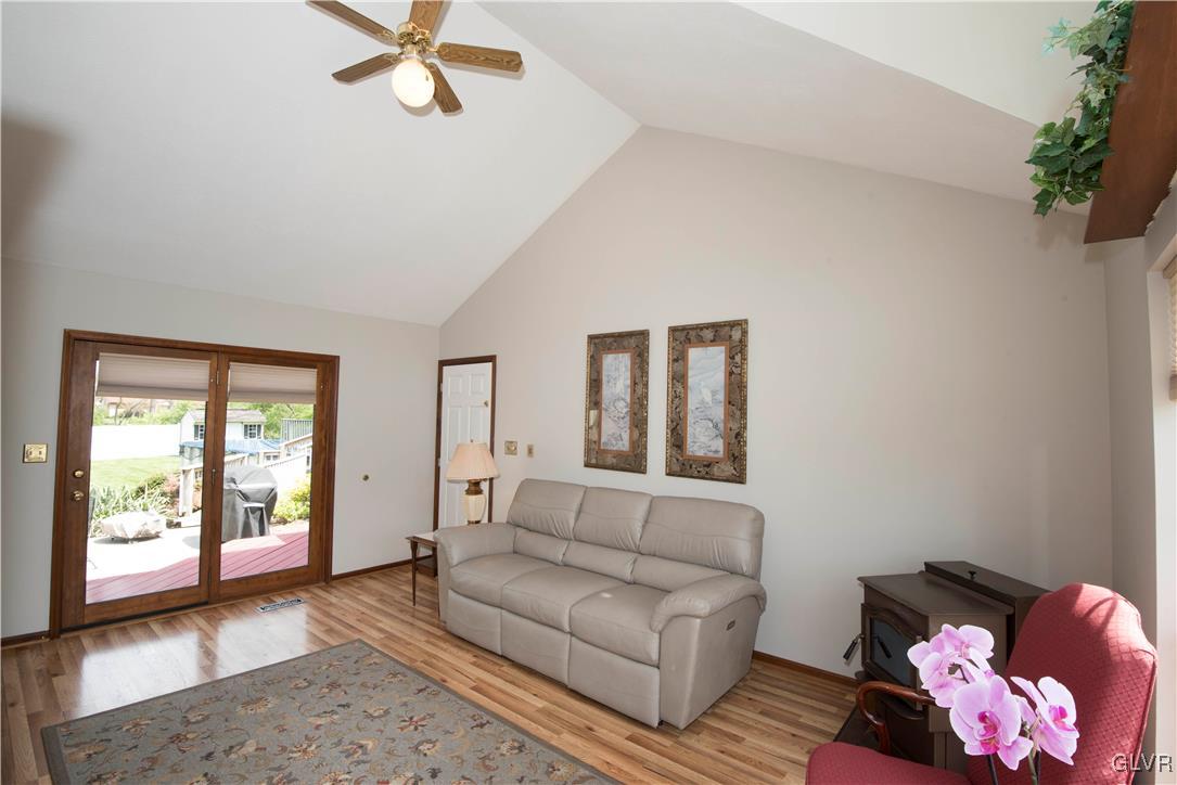 4608 Fairway Road Bethlehem, PA 18020 - Photo 16 of 44 Family Room leading out to a multi level deck/pati