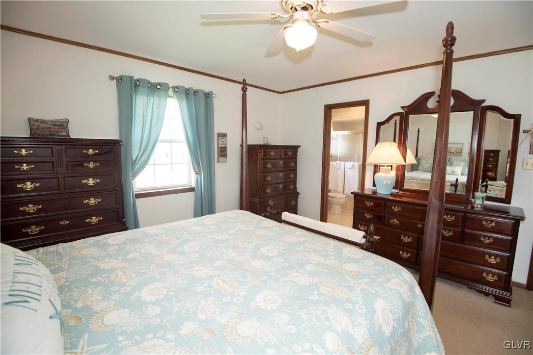 4608 Fairway Road Bethlehem, PA 18020 - Photo 21 of 44 Master Bedroom looking into Master Bath