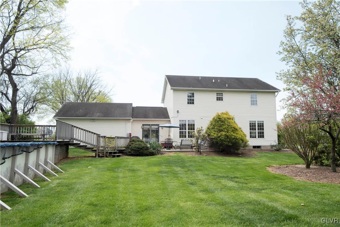 4608 Fairway Road Bethlehem, PA 18020 - Photo 35 of 44 Rear view of home.