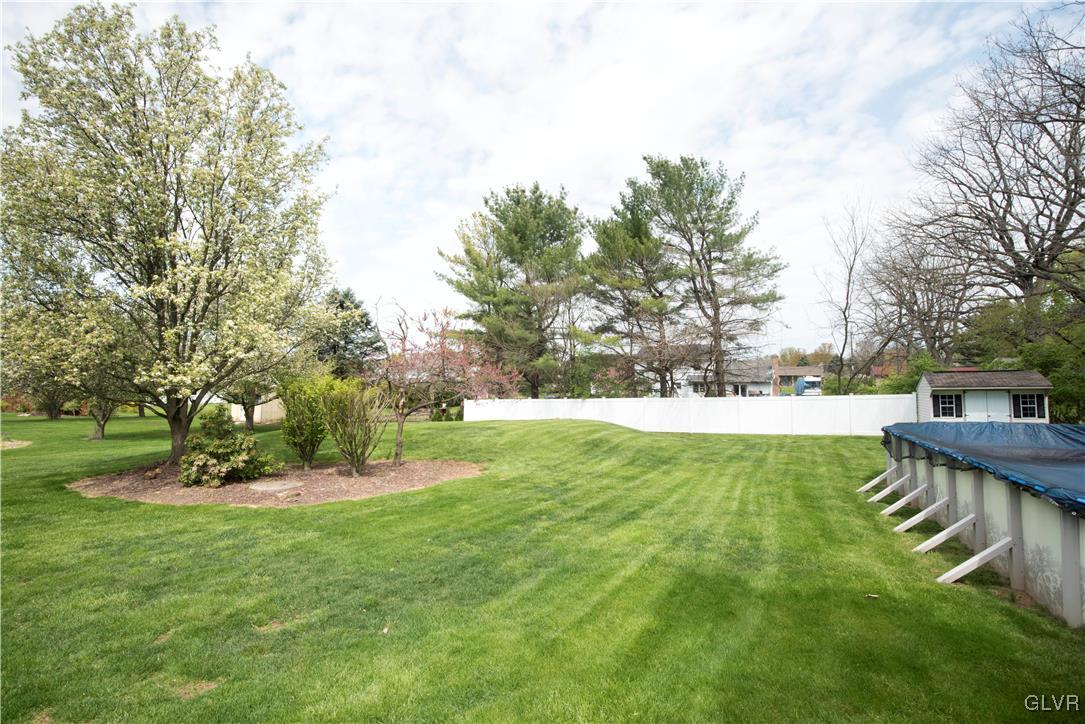 4608 Fairway Road Bethlehem, PA 18020 - Photo 37 of 44 Beautiful landscaping-Fence-Heated Pool -Shed