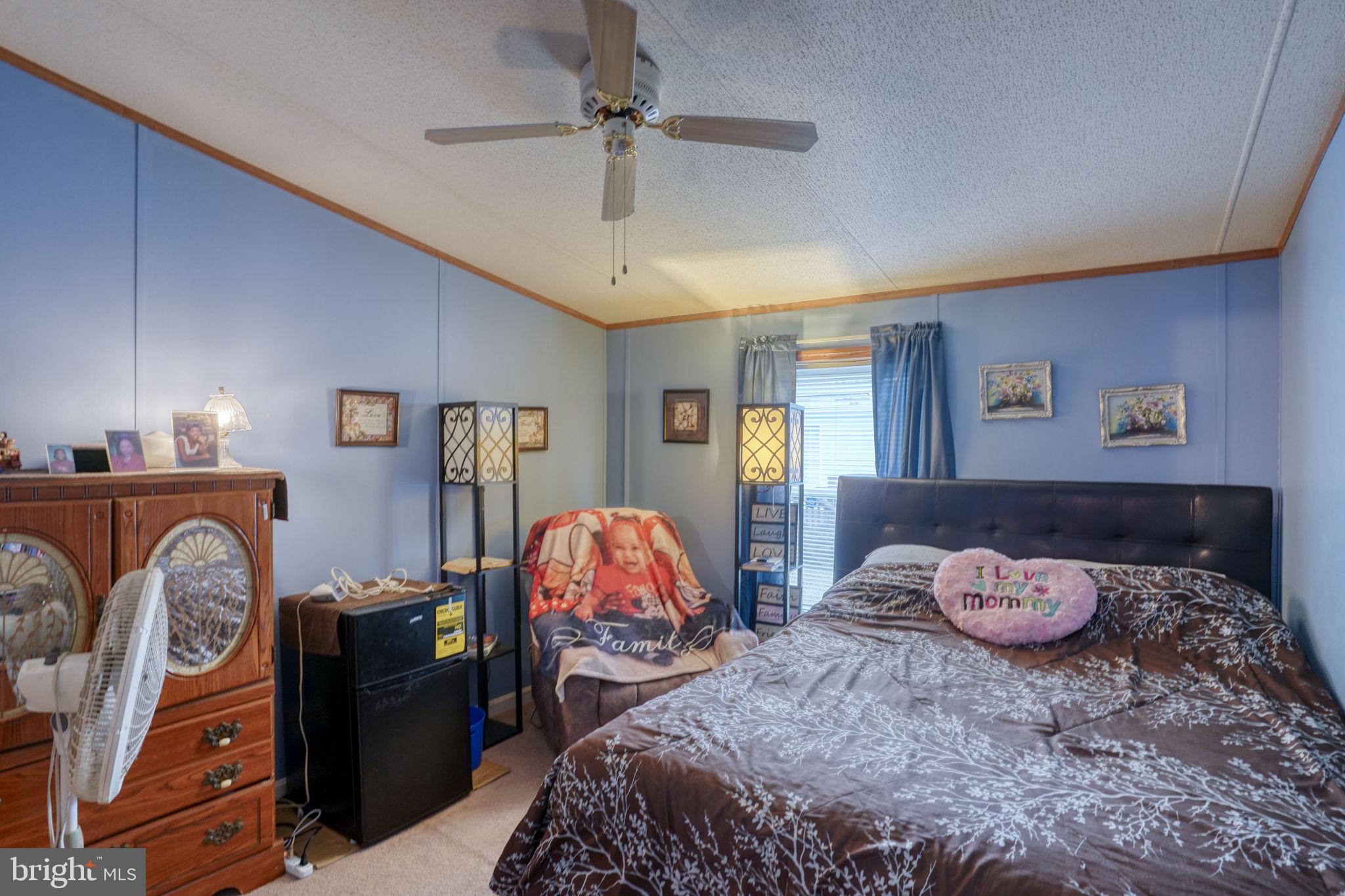 376 Graham Branch Road Seaford, DE 19973 - Photo 22 of 38 a bedroom with a bed and ceiling fan