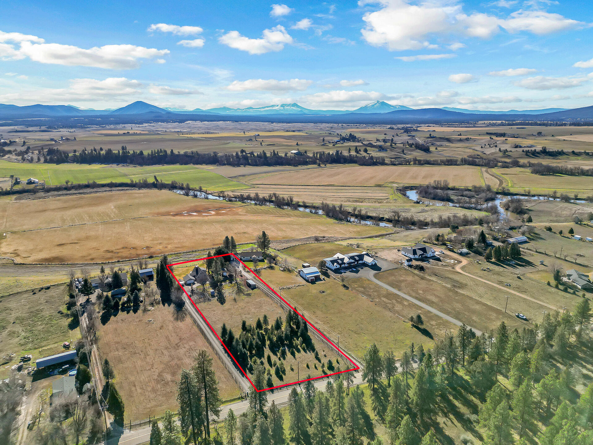 a view of a city with an ocean