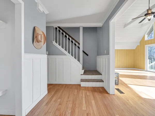 a view of storage and utility room