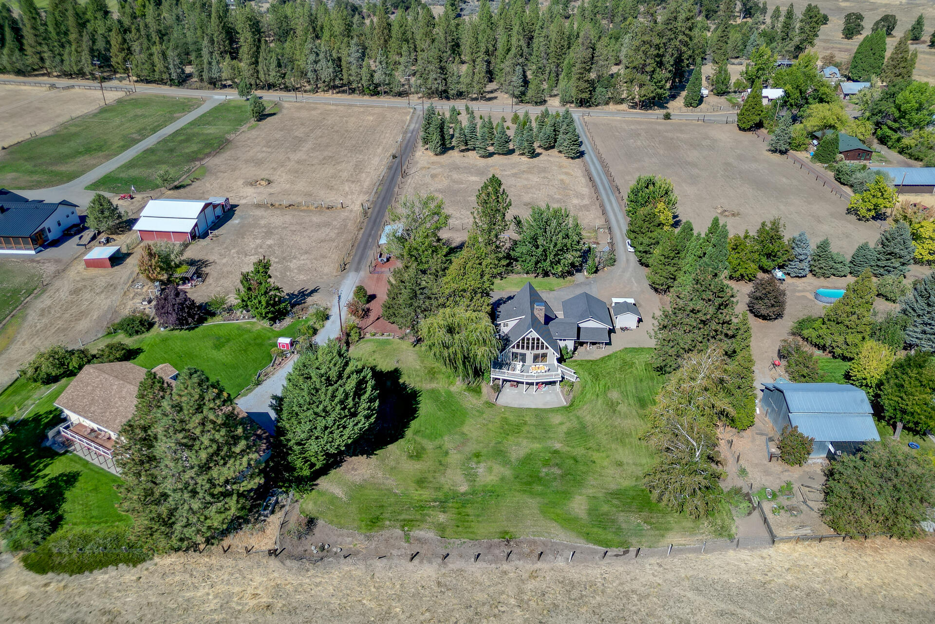 45833 Pittville Road McArthur, CA 96056 - Photo 80 of 81 an aerial view of a house with outdoor space