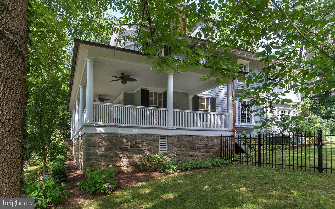 207 Club Road Baltimore, MD 21210 - Photo 18 of 24 Wrap-around porch overlooking Roland Park
