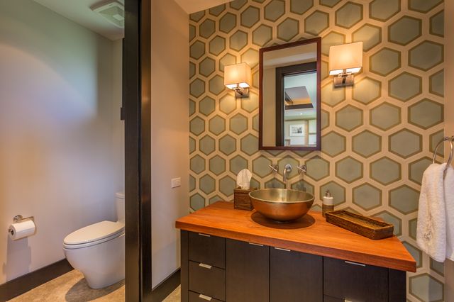 a bathroom with a sink and a toilet