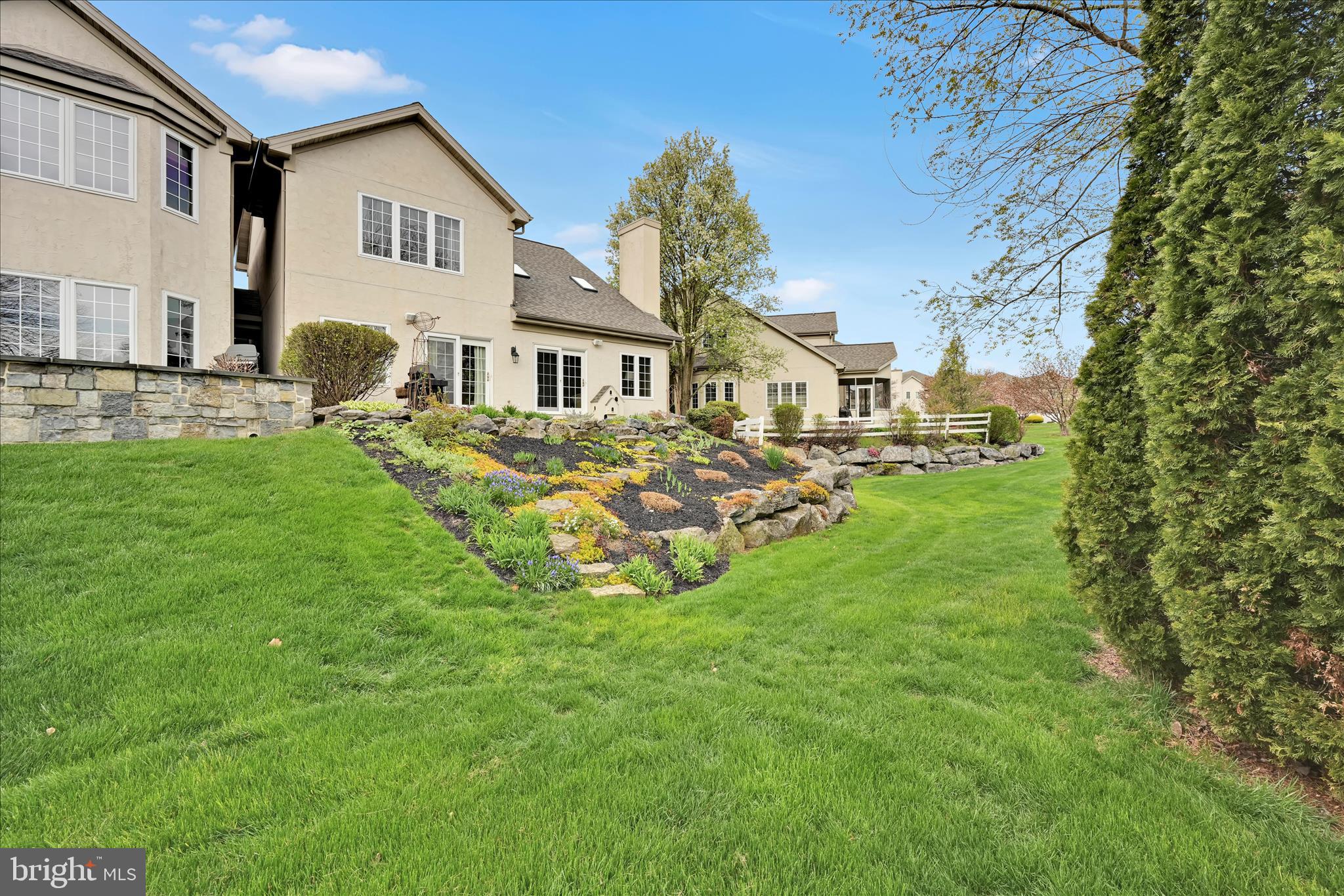 728 Woodfield Drive Lititz, PA 17543 - Photo 37 of 61 a view of a house with a big yard and sitting area