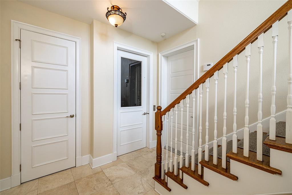821 Bay Point Drive Madeira Beach, FL 33708 - Photo 46 of 66 a view of an entryway with wooden floor
