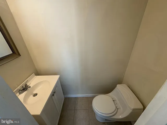 view of bathroom with a sink and toilet