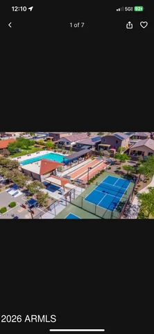 a view of swimming pool from a yard