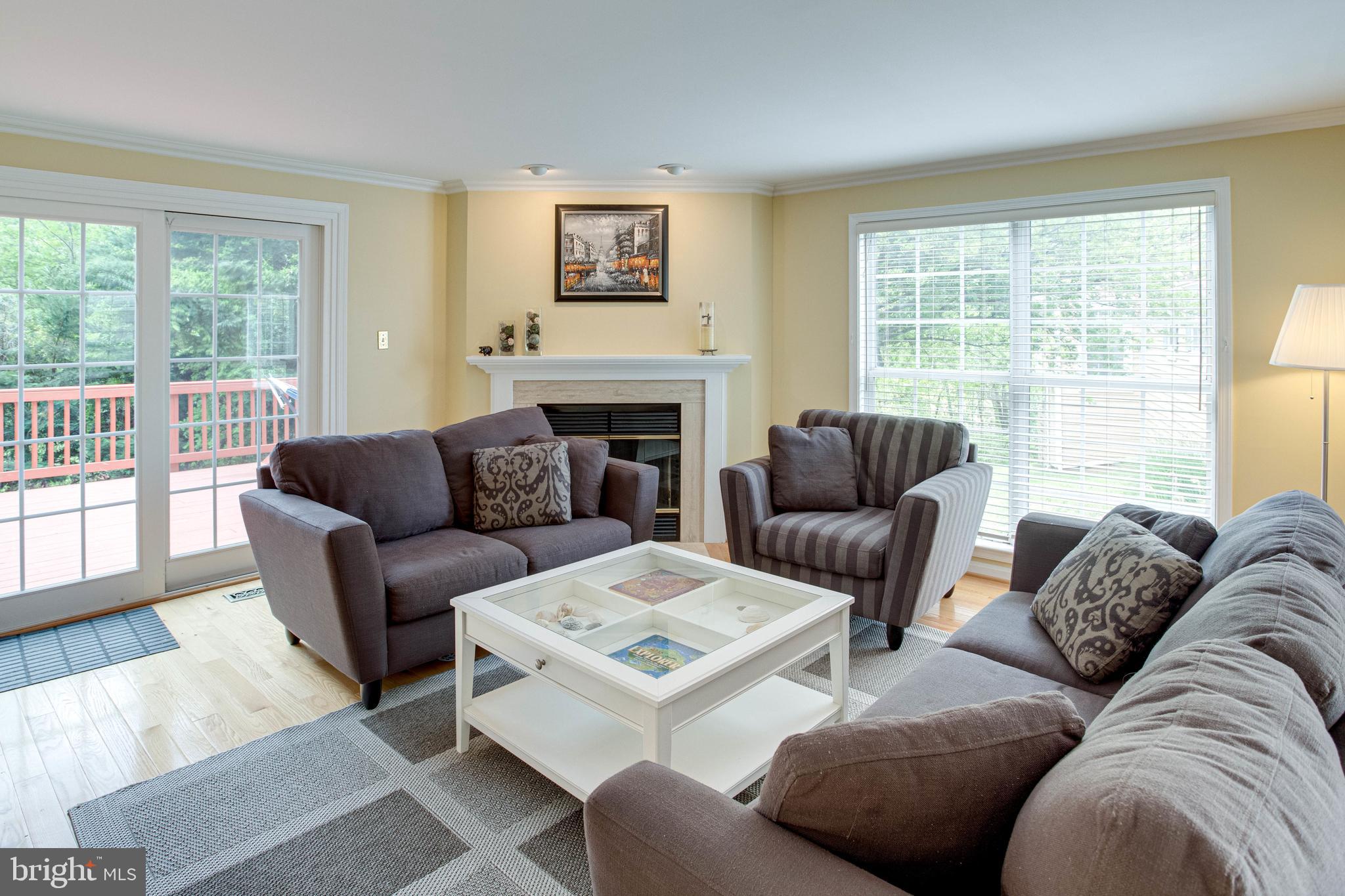 1542 Deer Point Way Reston, VA 20194 - Photo 12 of 68 Living Room with Crown Molding