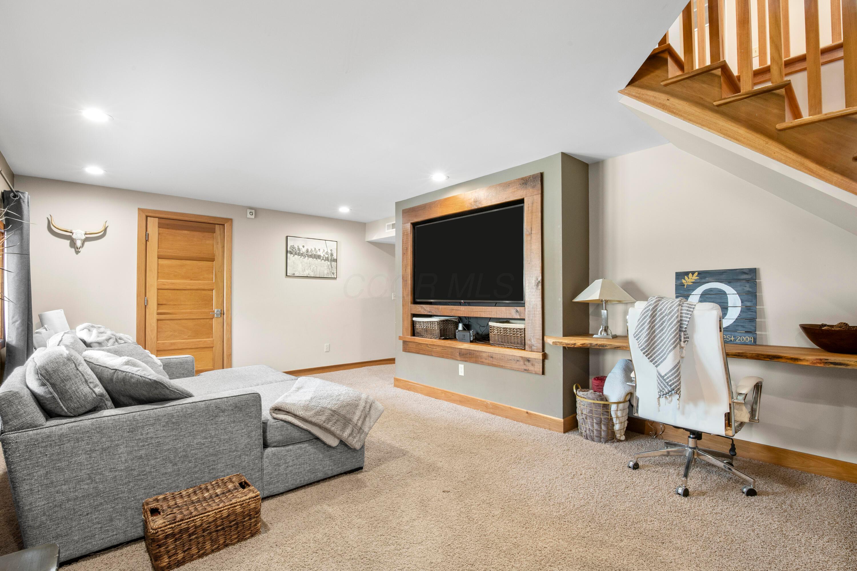 7860 Schott Road Westerville, OH 43081 - Photo 47 of 71 46. Lower Level Rec Room 1