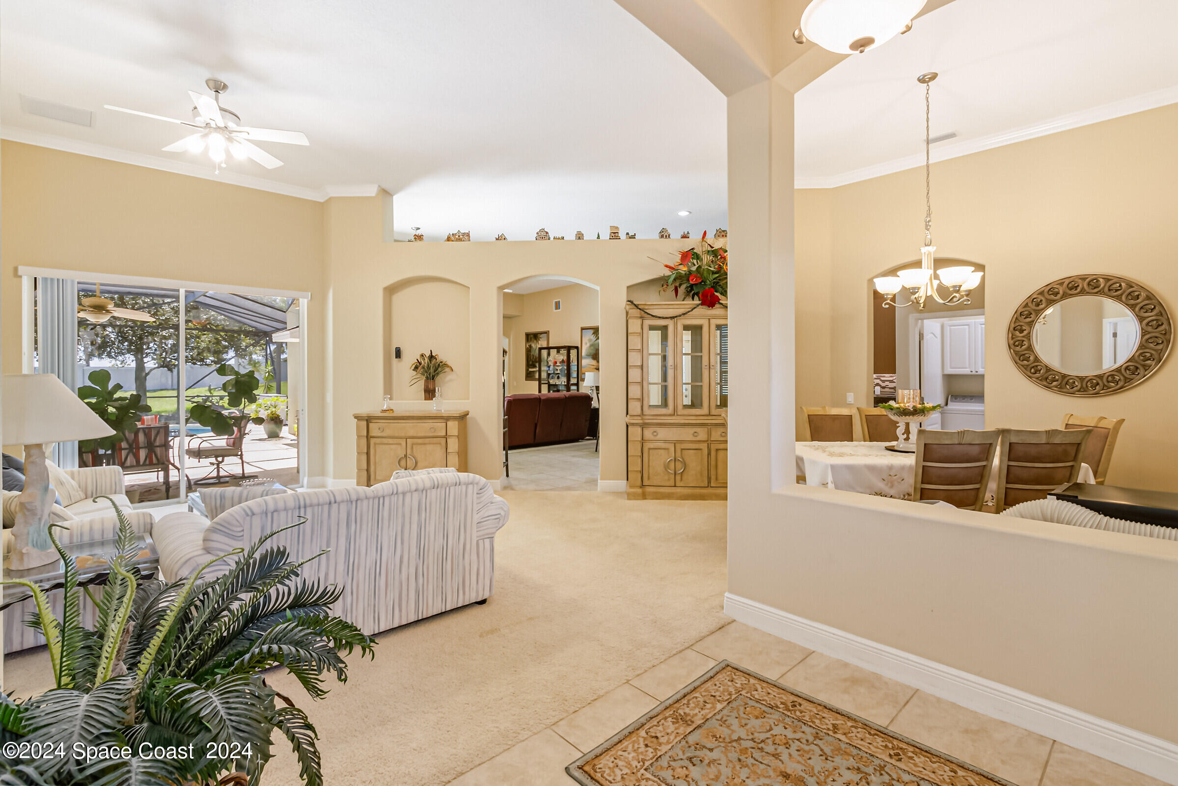 5972 Goleta Circle Melbourne, FL 32940 - Photo 17 of 56 a very nice looking room with a large window