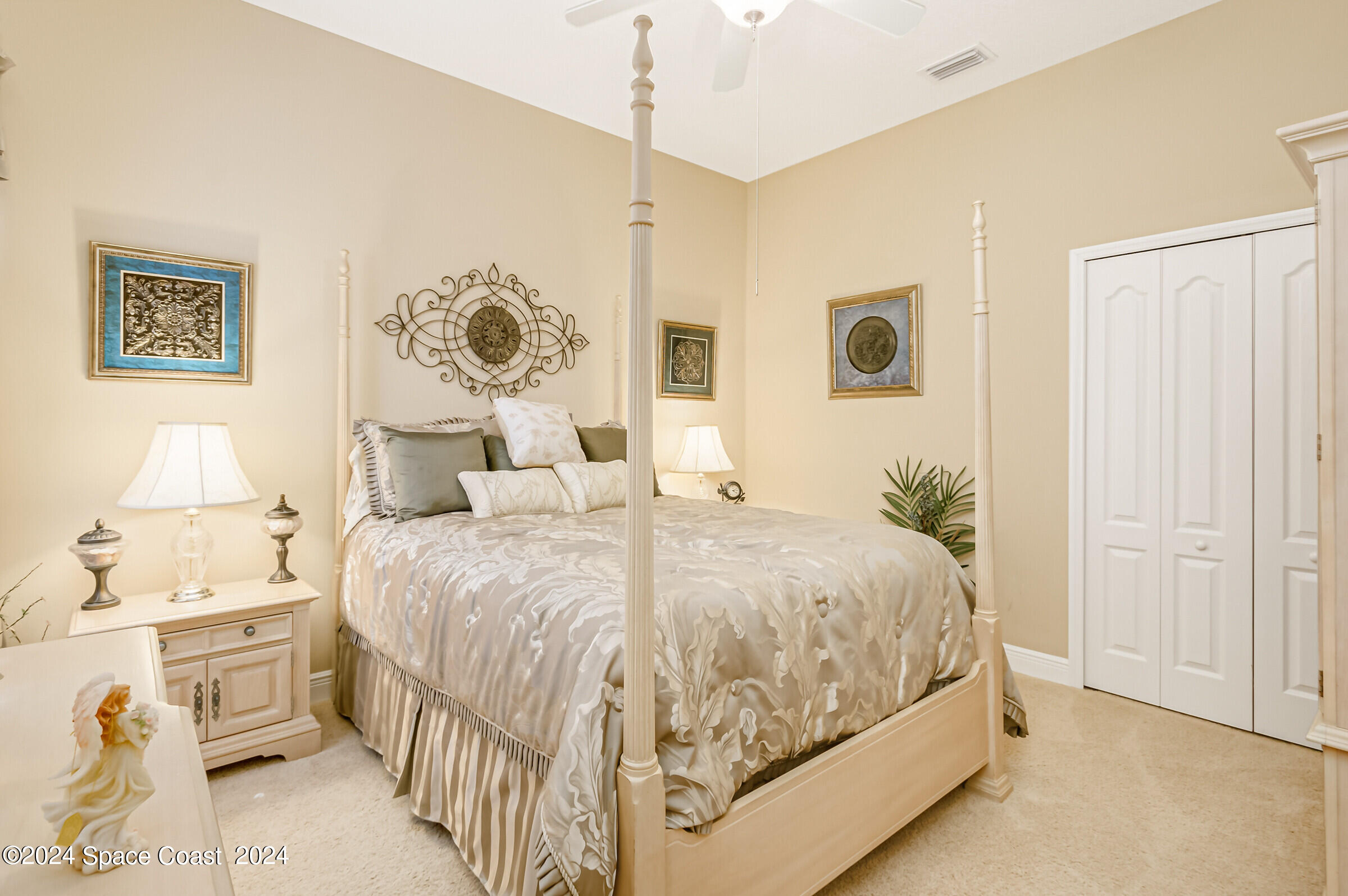 5972 Goleta Circle Melbourne, FL 32940 - Photo 39 of 56 a bedroom with a bed and a window