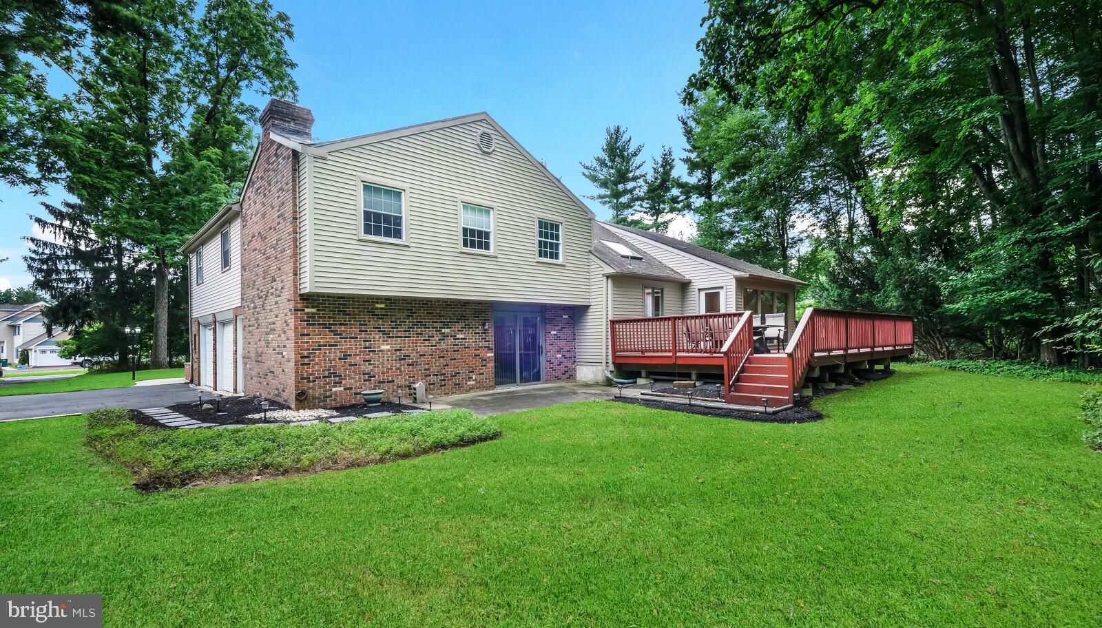 526 Cedar Hill Road Ambler, PA 19002 - Photo 4 of 37 Expansive Deck with Great Wooded View