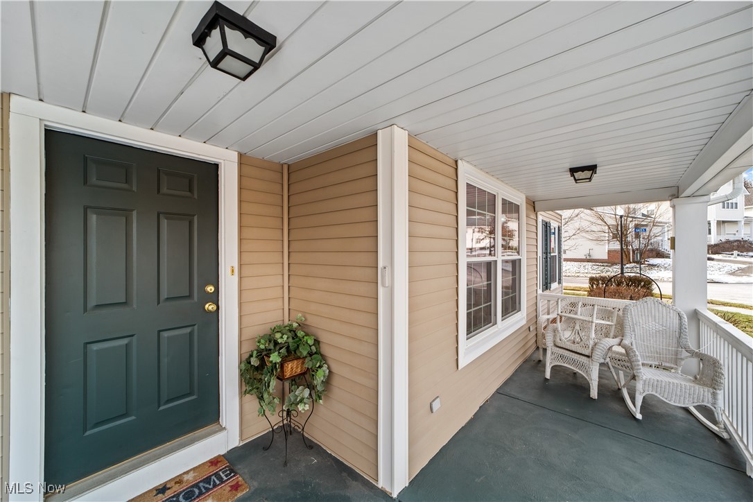 4461 Sexton Road Cleveland, OH 44105 - Photo 32 of 47 View of exterior entry with a porch