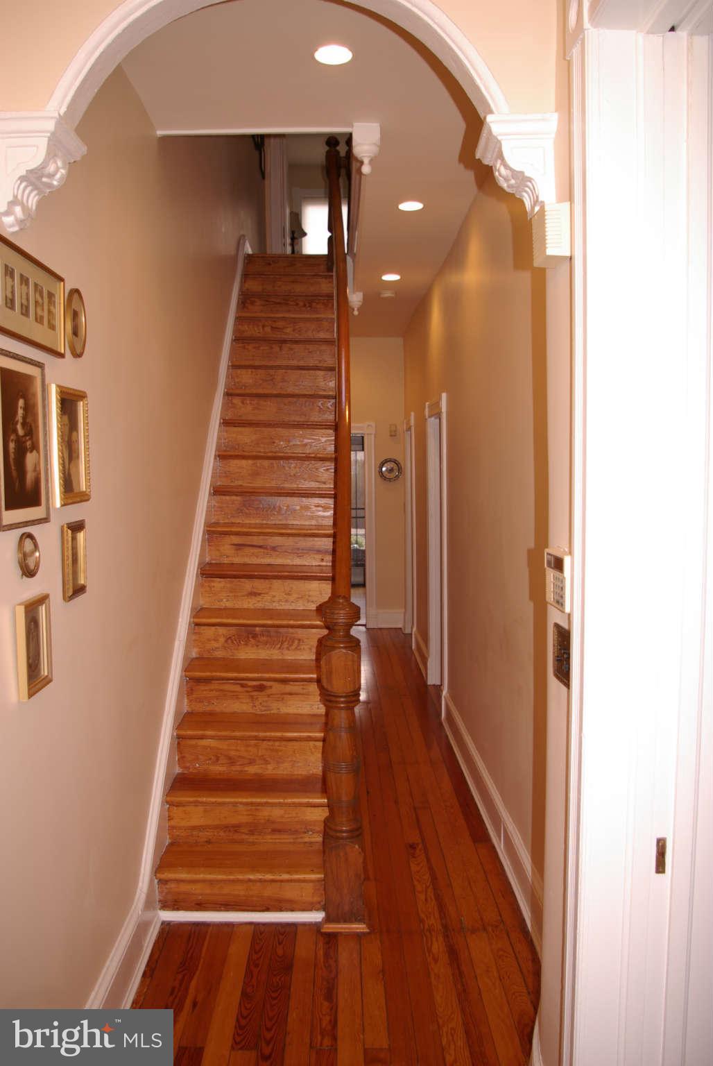 643 F Street Northeast Washington, DC 20002 - Photo 3 of 30 Gorgeous entry hall and stairs