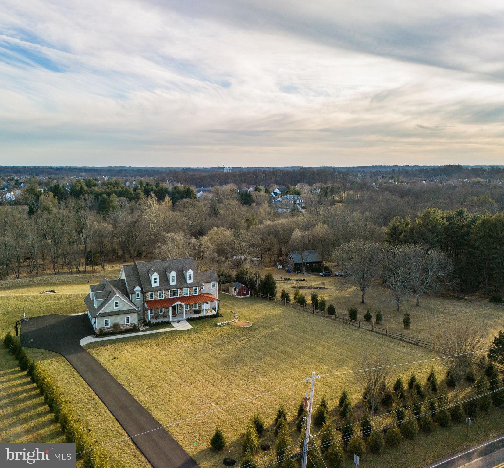 1406 Wrightstown Road Newtown, PA 18940 - Photo 74 of 77 Aerial View