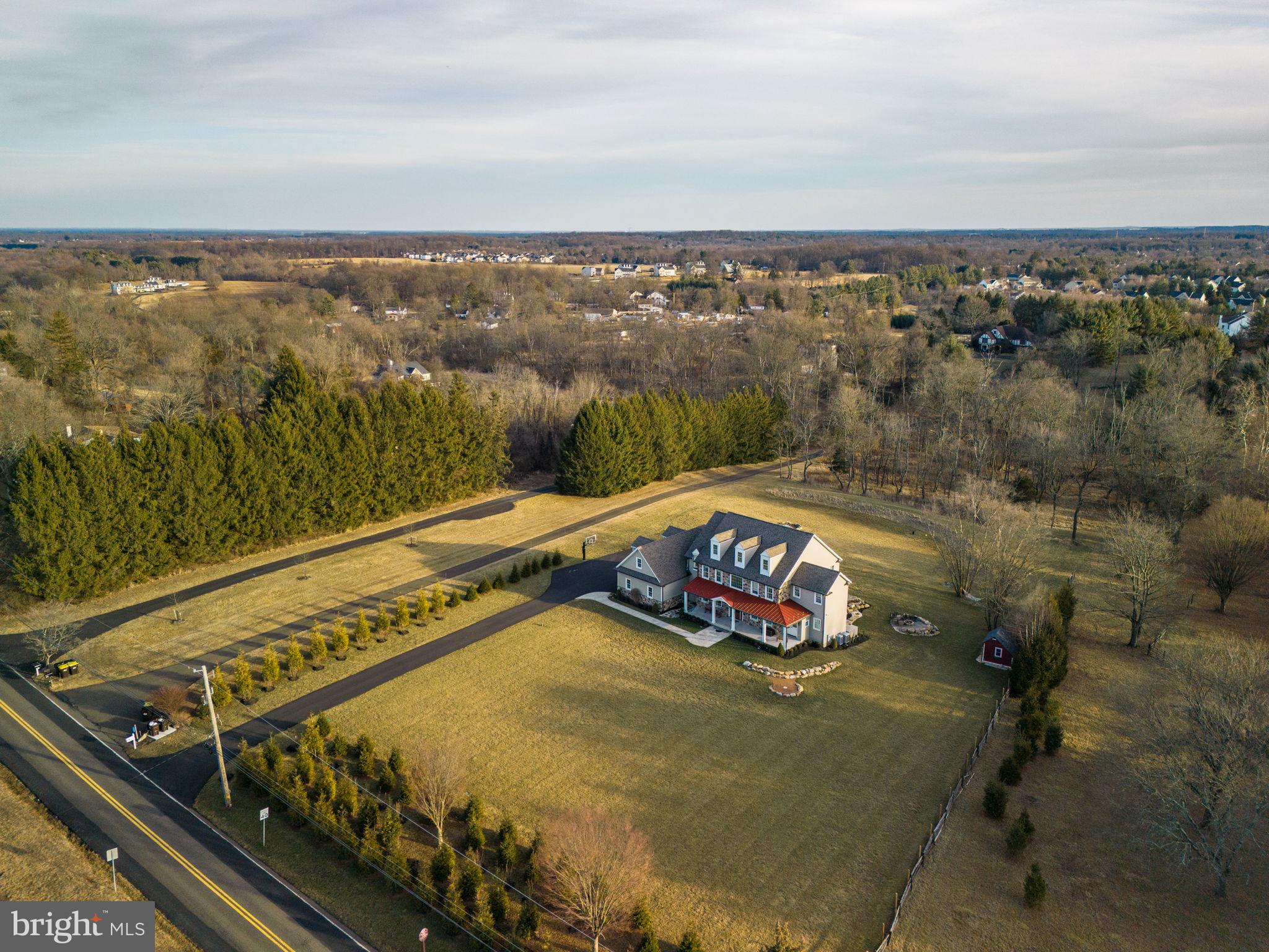 1406 Wrightstown Road Newtown, PA 18940 - Photo 76 of 77 Aerial View